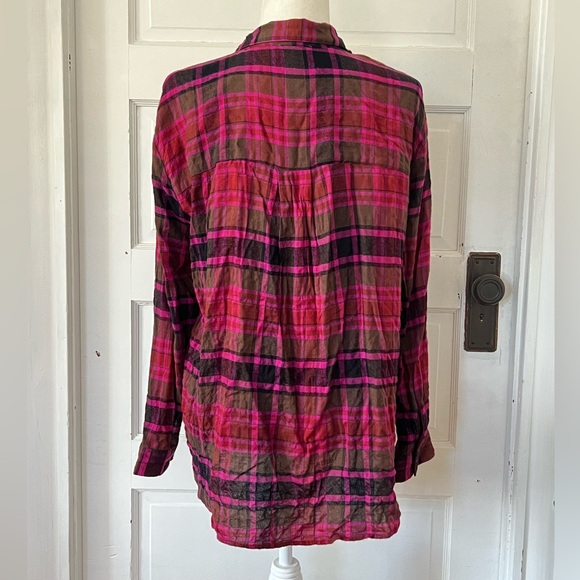 Jane and Delancey | Plaid Shirt - Picture 4 of 7